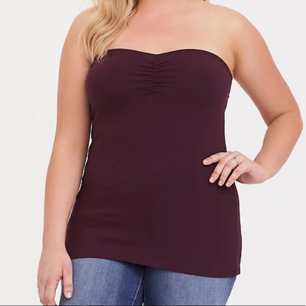 Torrid purple tube top
